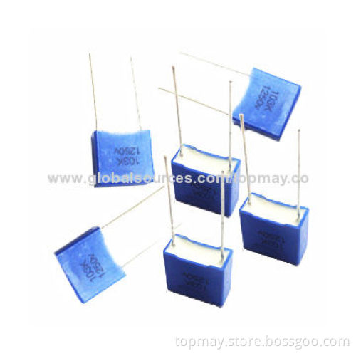 Film Capacitor with 0.1% Dissipation Factor and High-insulation Resistance/Suitable for AC Purposes